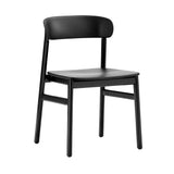 Herit Chair: Black Oak + Black