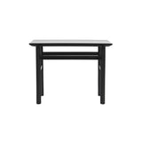 Grow Side Table: Black Oak