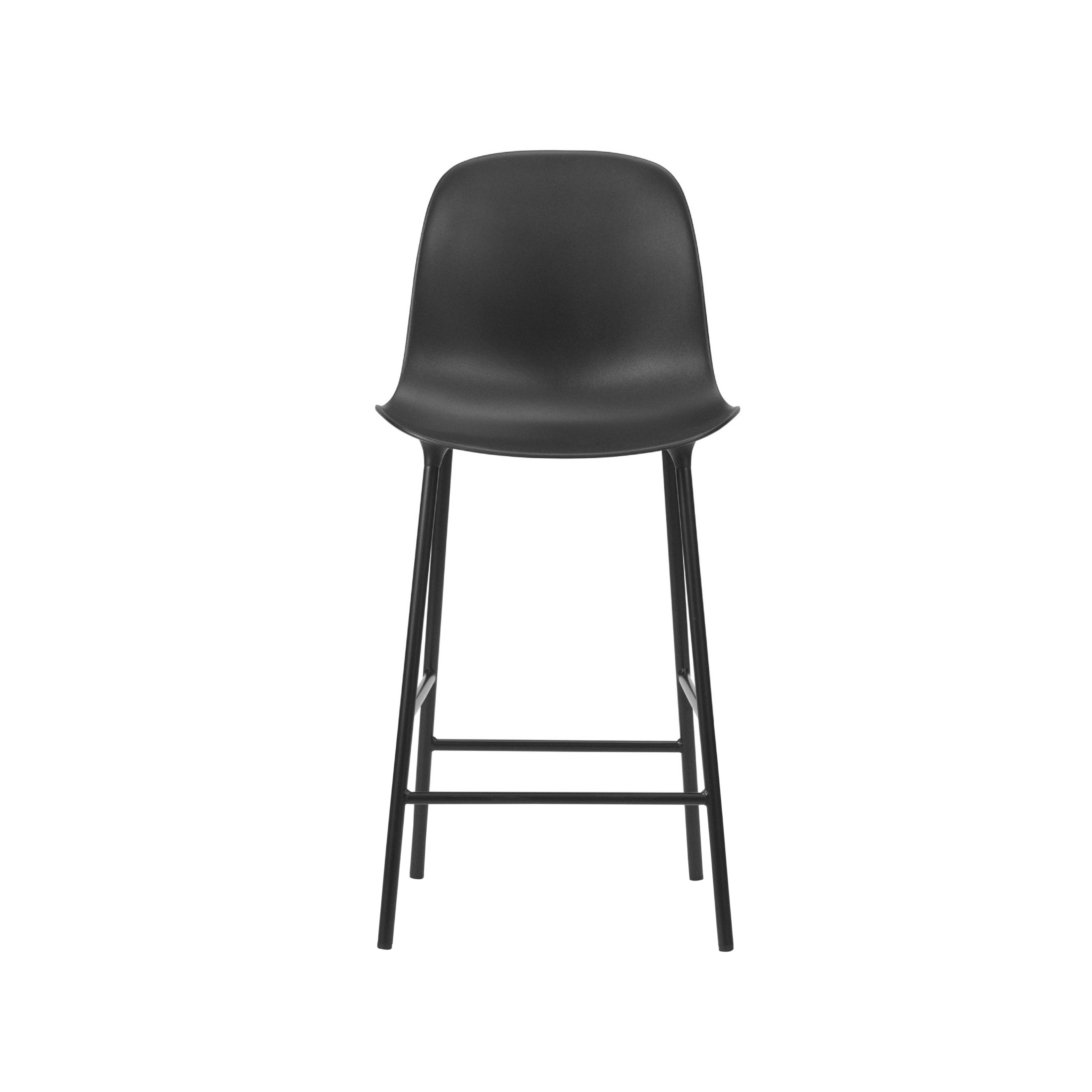 Form Bar + Counter Chair: Counter + Black