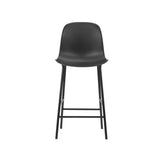 Form Bar + Counter Chair: Counter + Black