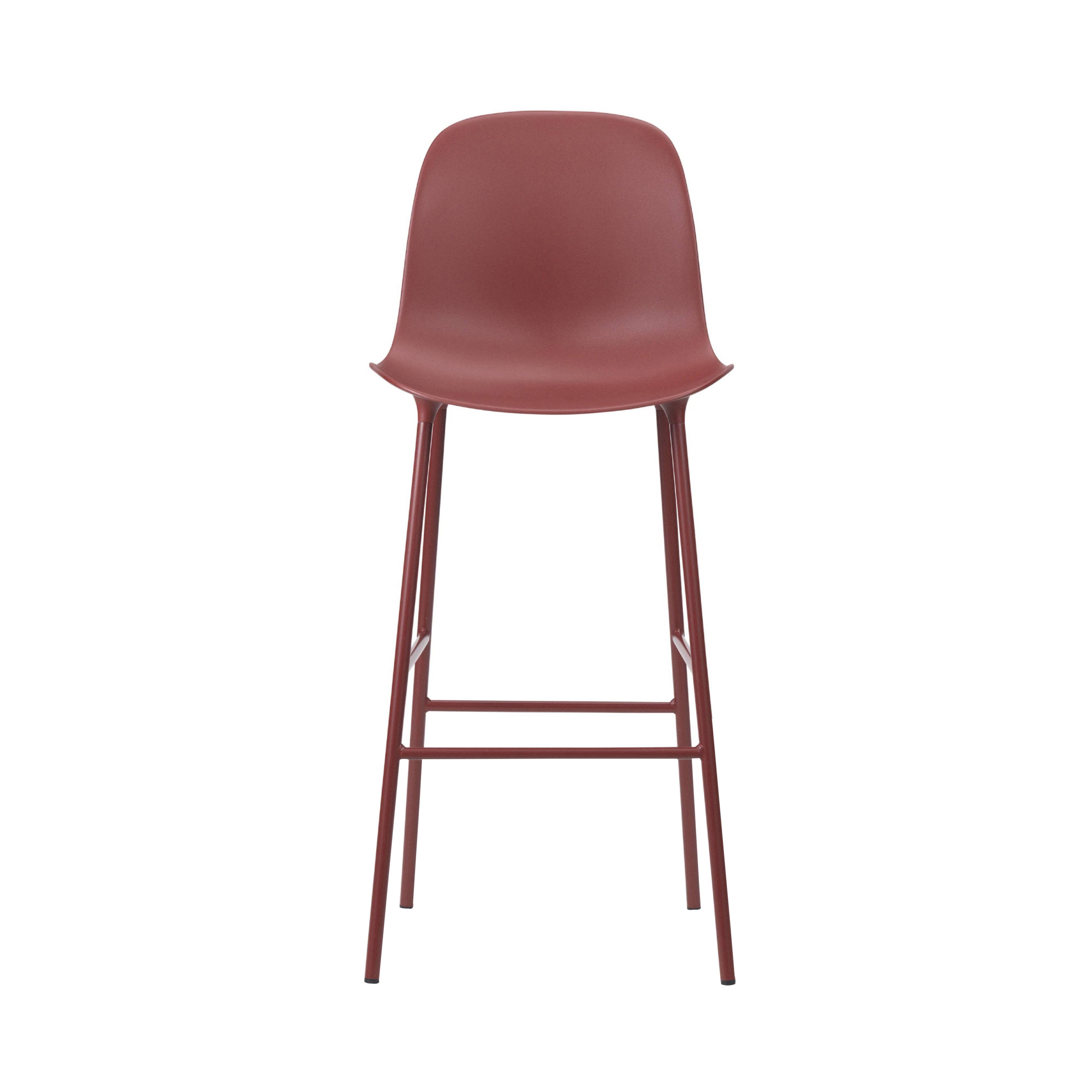 Form Bar + Counter Chair: Bar + Red