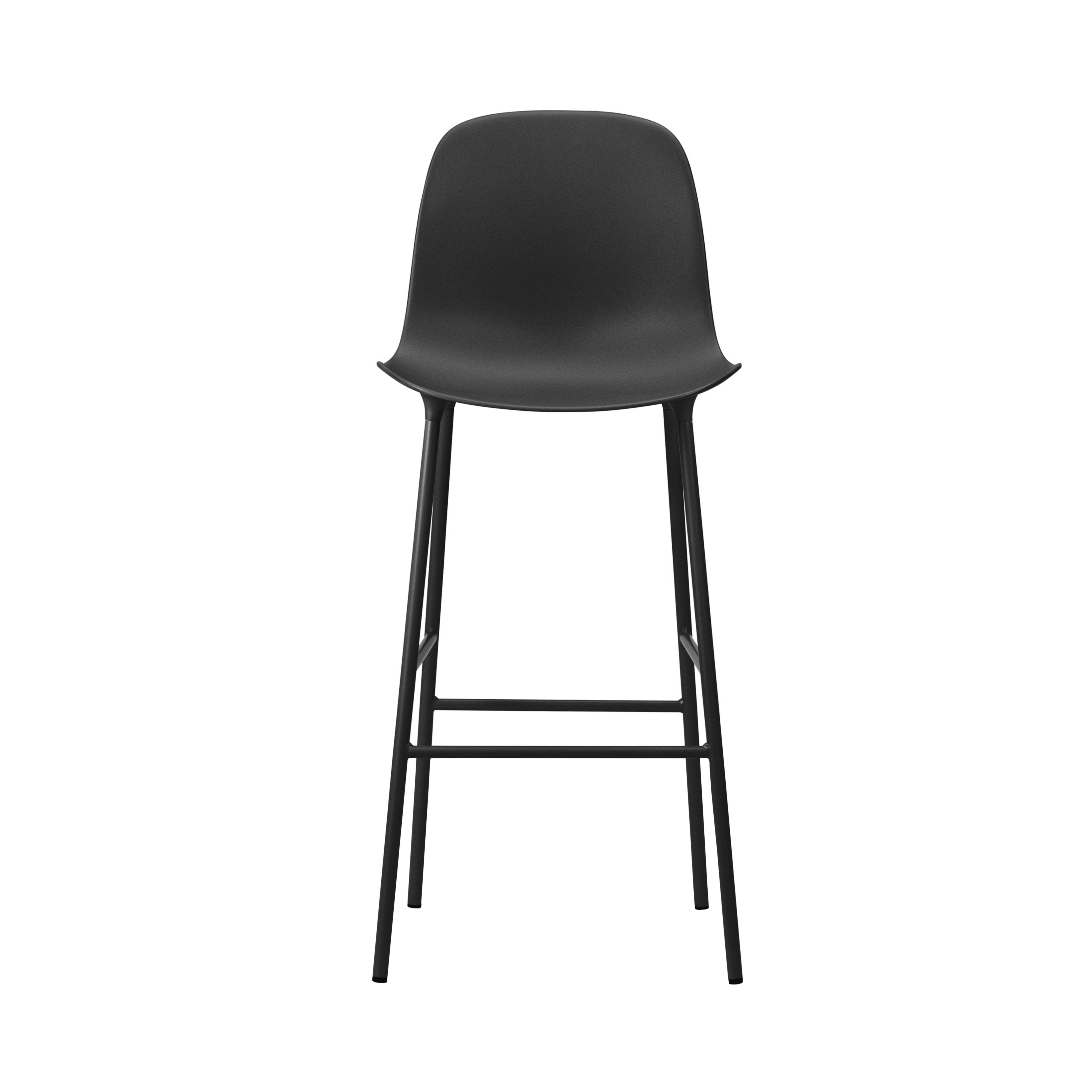 Form Bar + Counter Chair: Bar + Black