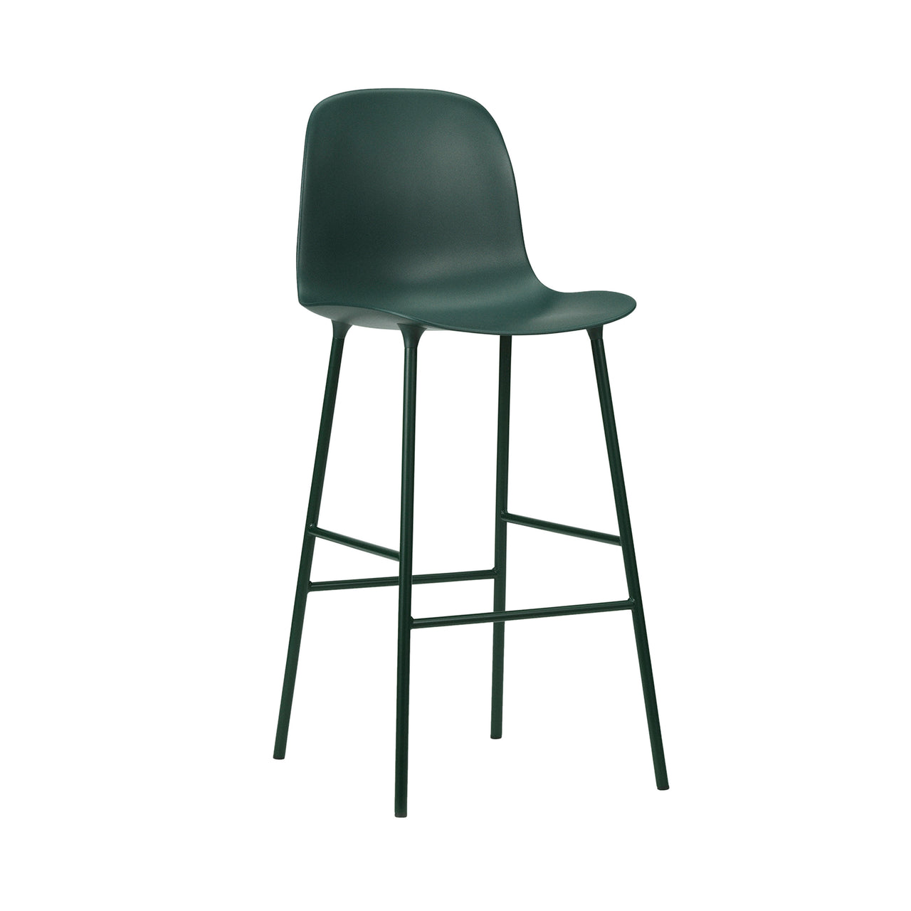 Form Bar + Counter Chair: Bar + Green
