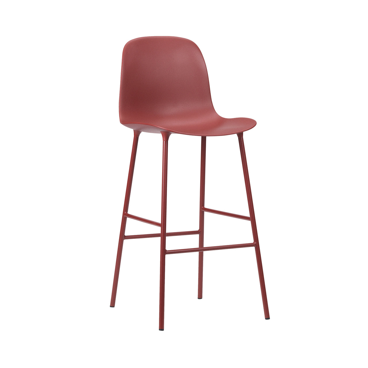 Form Bar + Counter Chair: Bar + Red