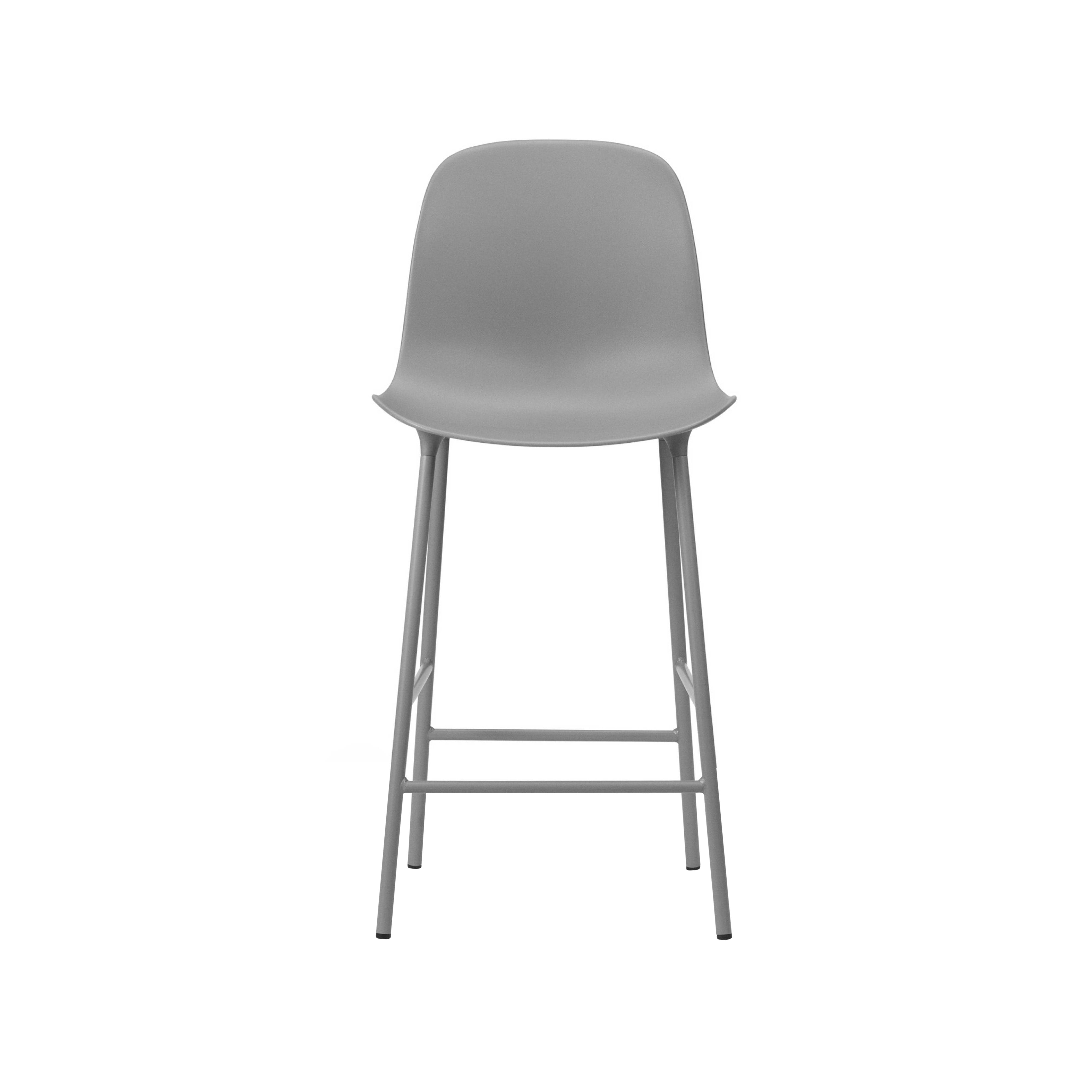 Form Bar + Counter Chair: Counter + Grey