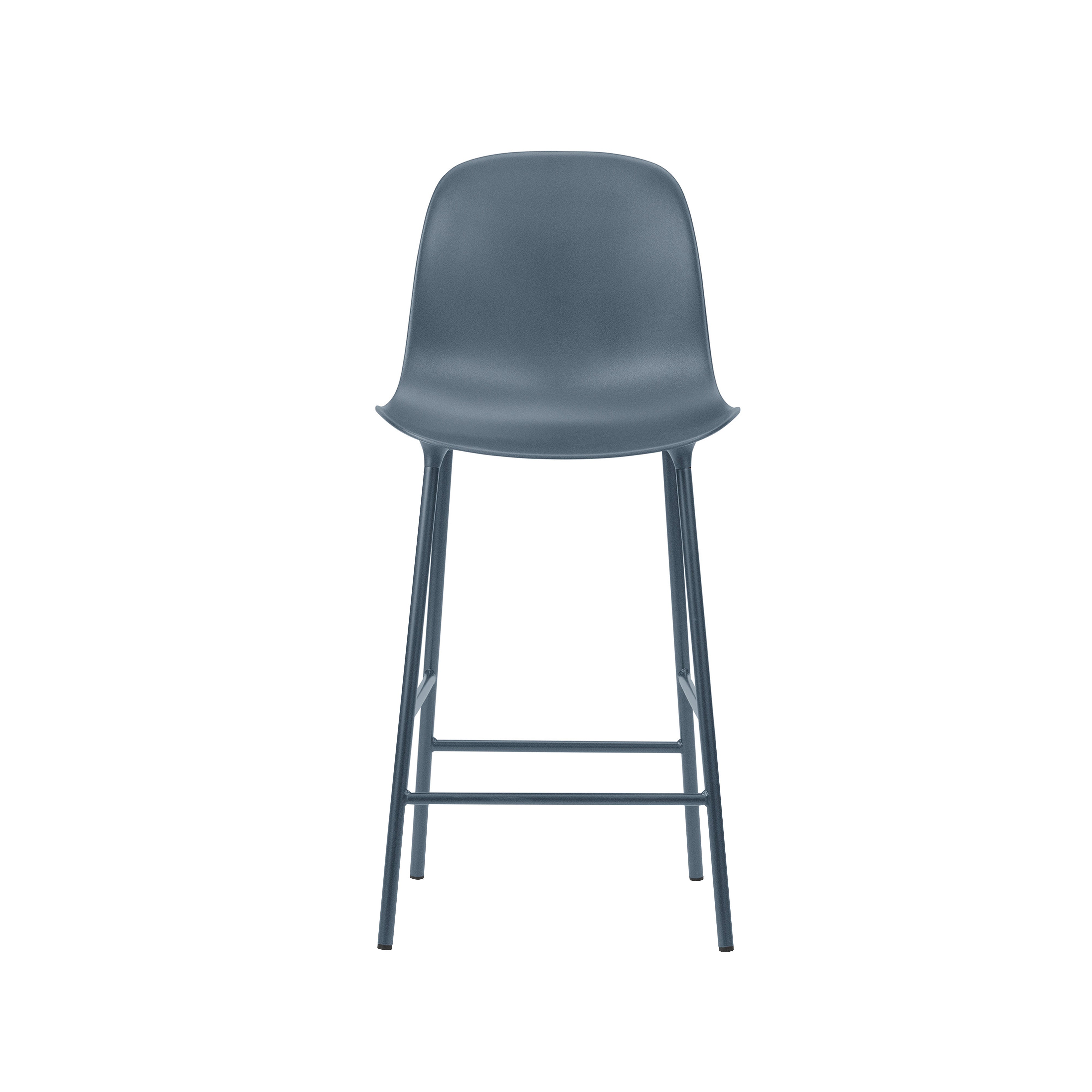 Form Bar + Counter Chair: Counter + Blue