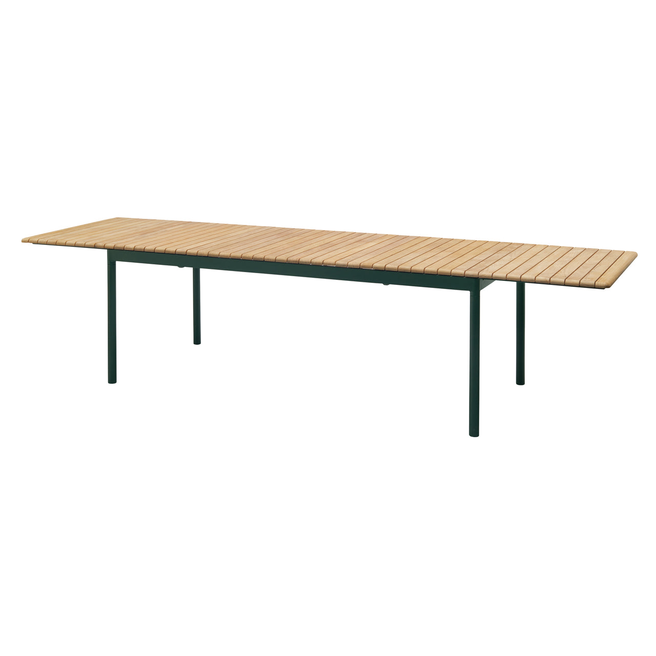 Pelagus Table: Hunter Green + With Four Extension Plate