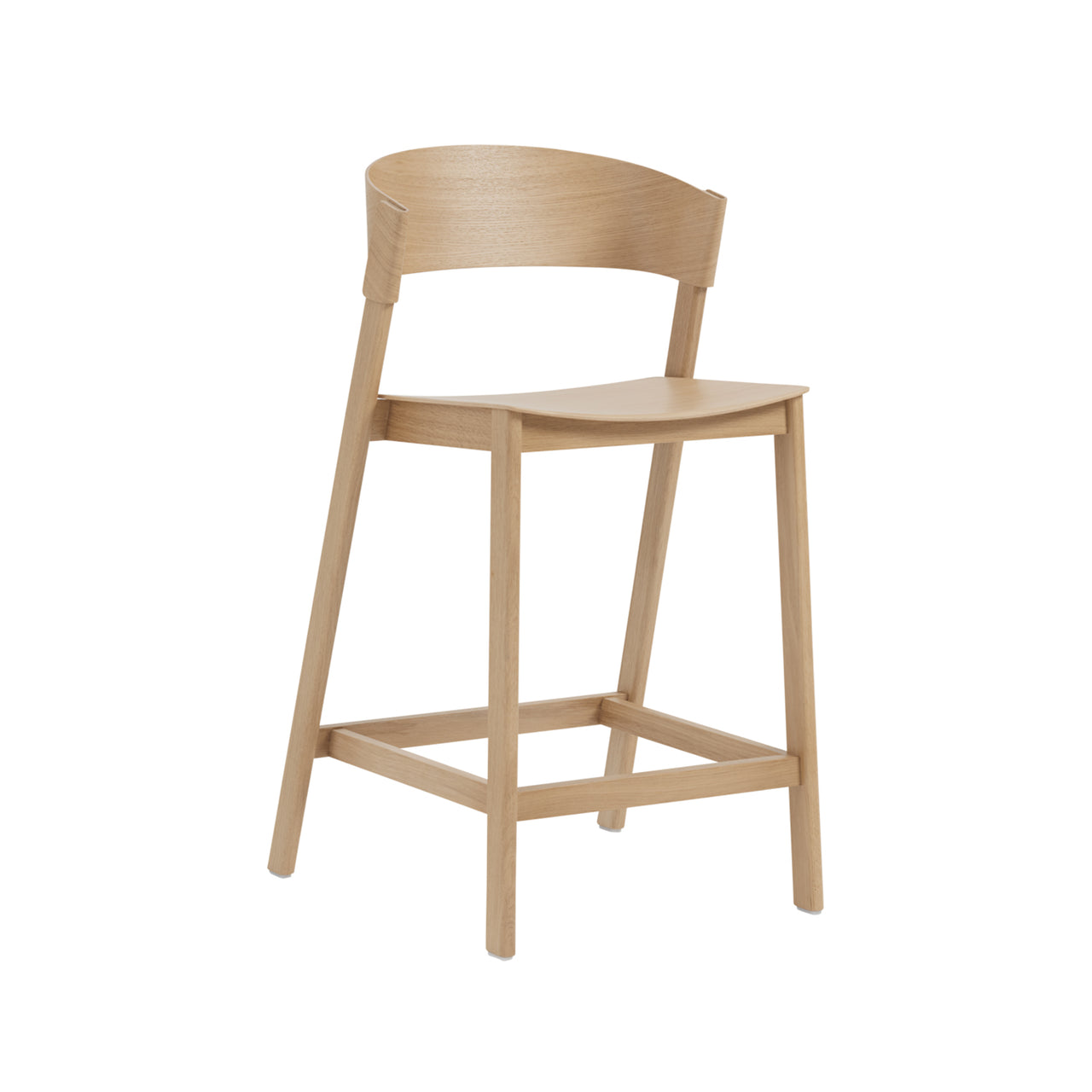 Cover Bar + Counter Stool: Counter + Oak