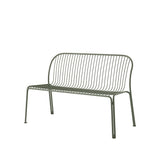 Thorvald SC111 Outdoor Dining Bench: Bronze Green