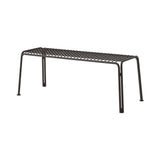 Thorvald SC112 Outdoor Bench: Warm Black