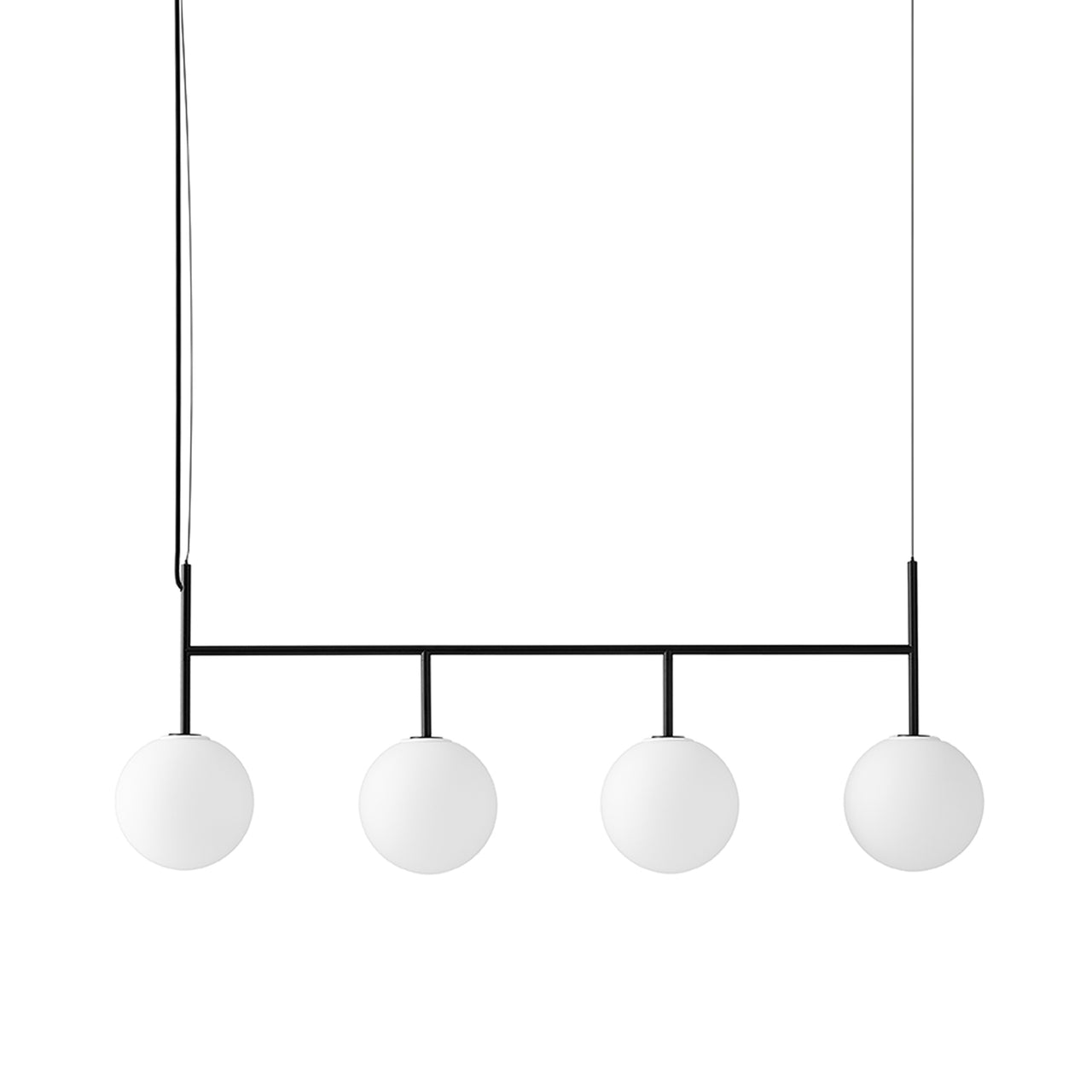 TR Bulb Suspension Lamp: Black