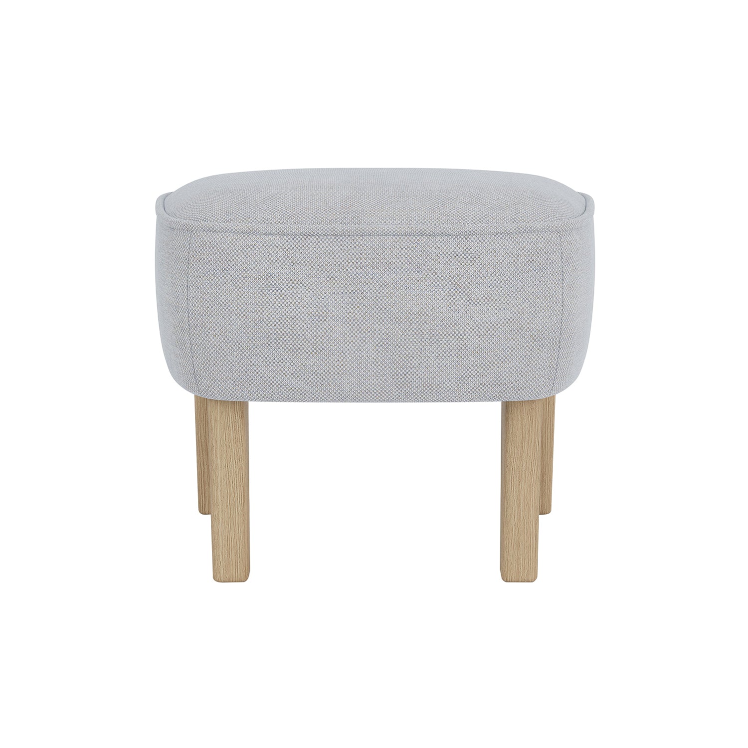 Ingeborg Footstool: Natural Oak