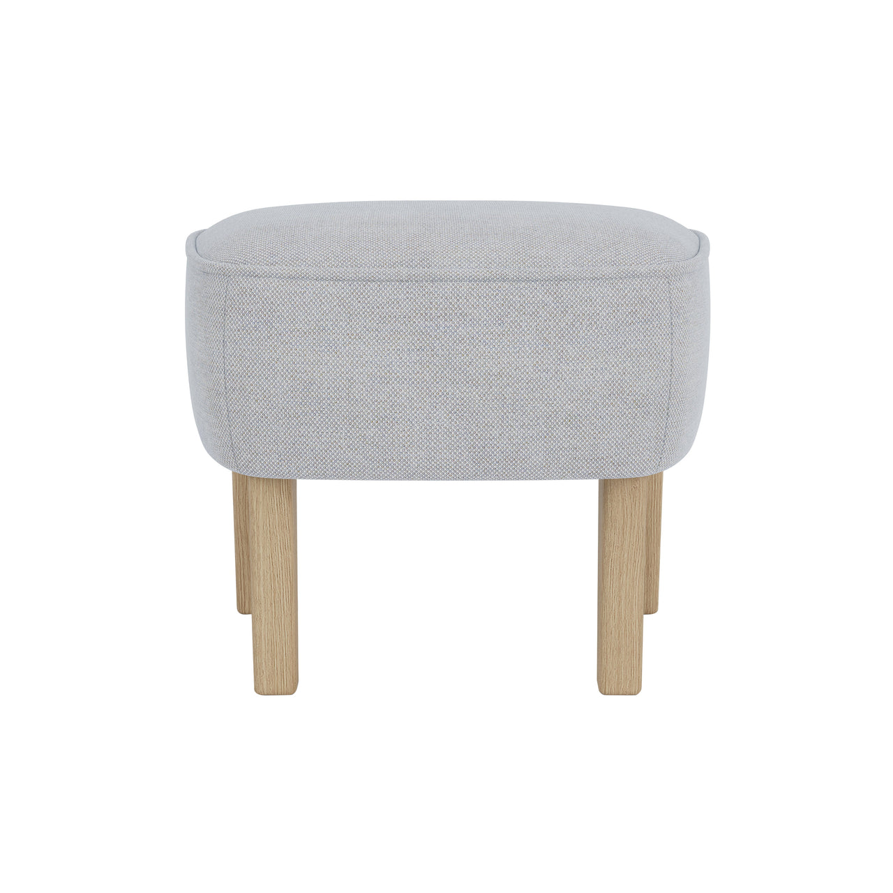 Ingeborg Footstool: Natural Oak