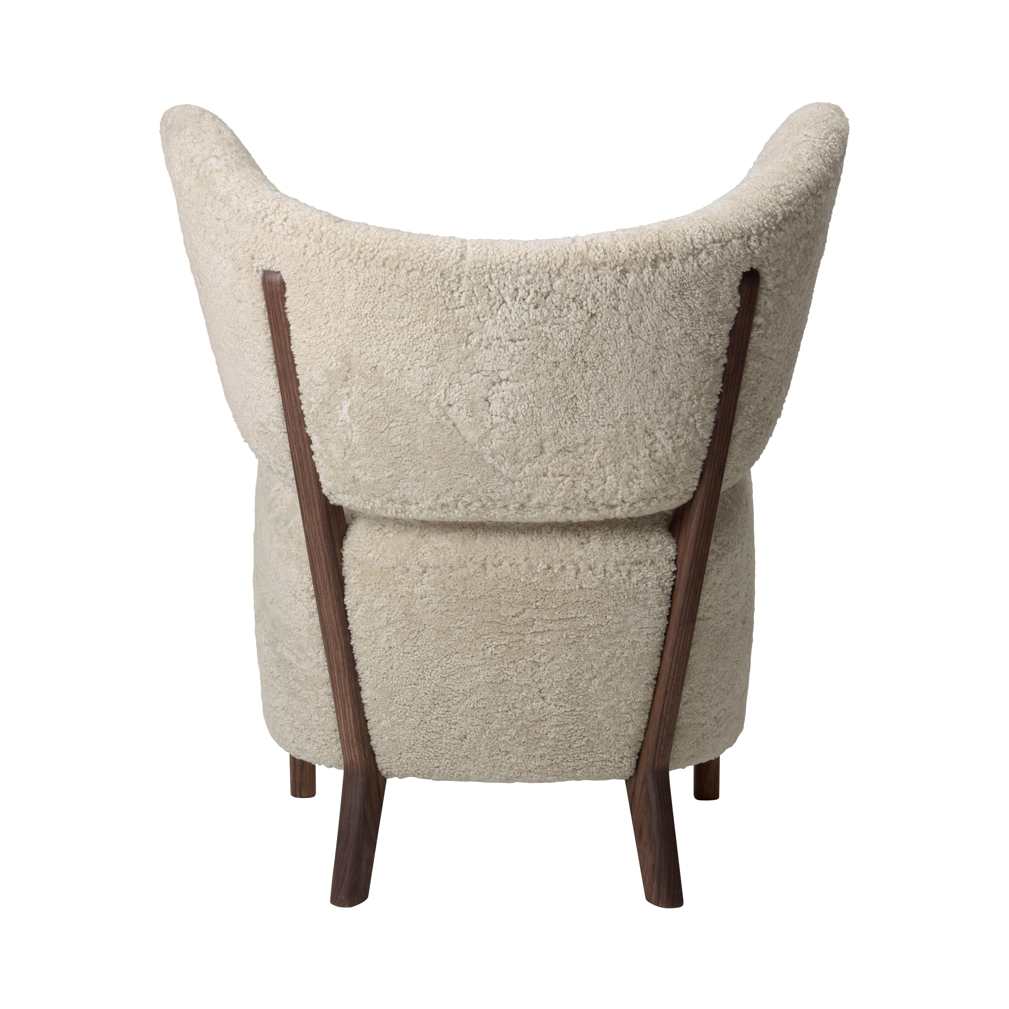 My Own Chair: Walnut + Sheepskin Moonlight