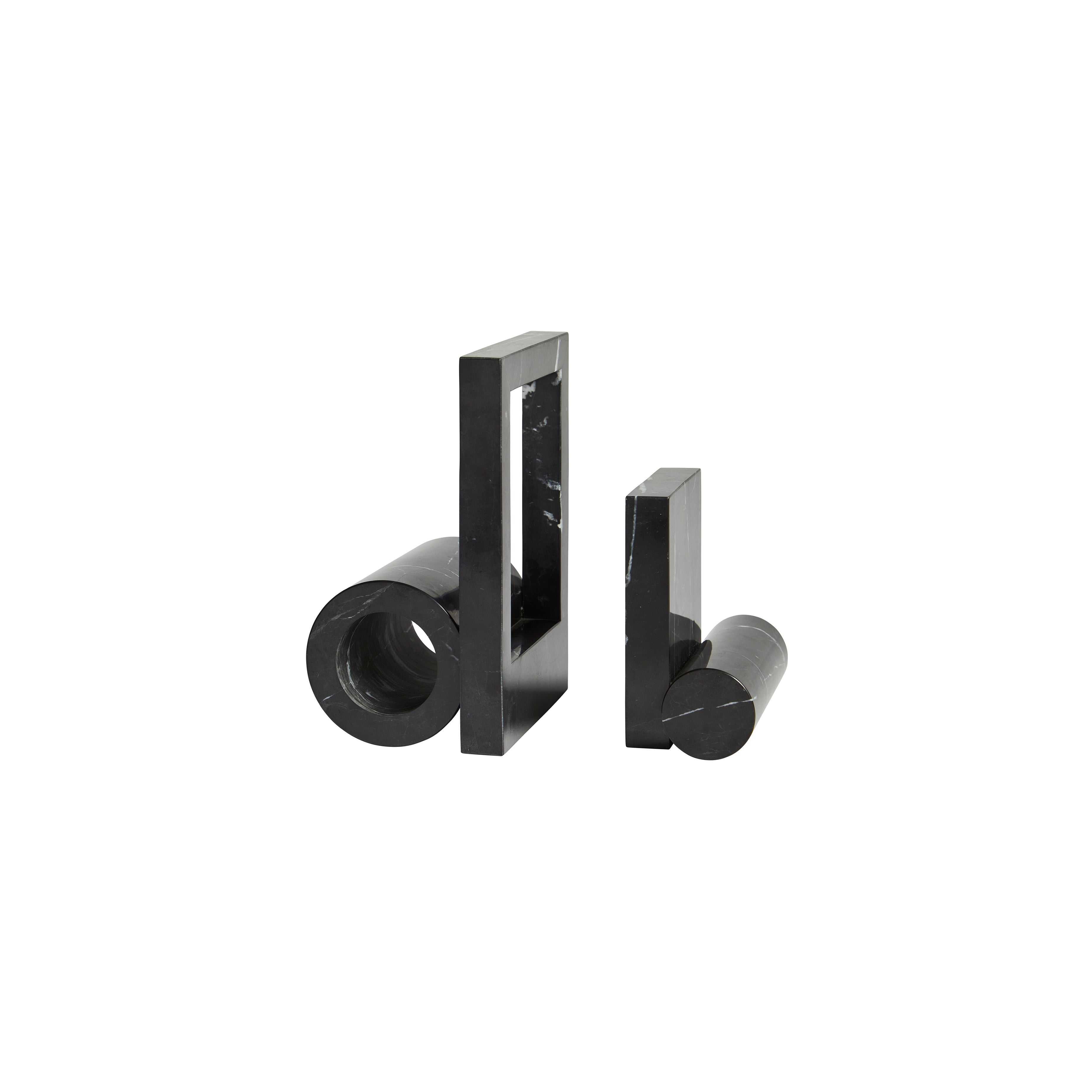 Booknd Bookend: Set of 2 + Black