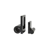 Booknd Bookend: Set of 2 + Black