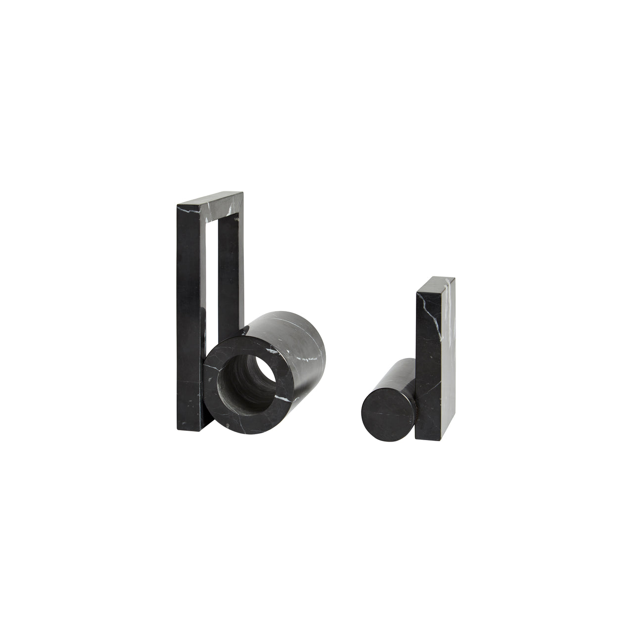 Booknd Bookend: Set of 2 + Black