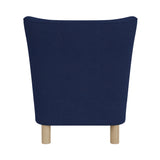 Constance Lounge Chair: Natural Oak