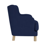 Constance Lounge Chair: Natural Oak