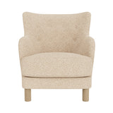 Constance Lounge Chair: Natural Oak + Zero 0001