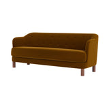 Constance Sofa: Walnut + Grand Mohair 2600