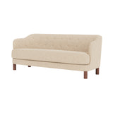 Constance Sofa: Walnut + Zero 0001