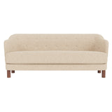 Constance Sofa: Walnut + Zero 0001