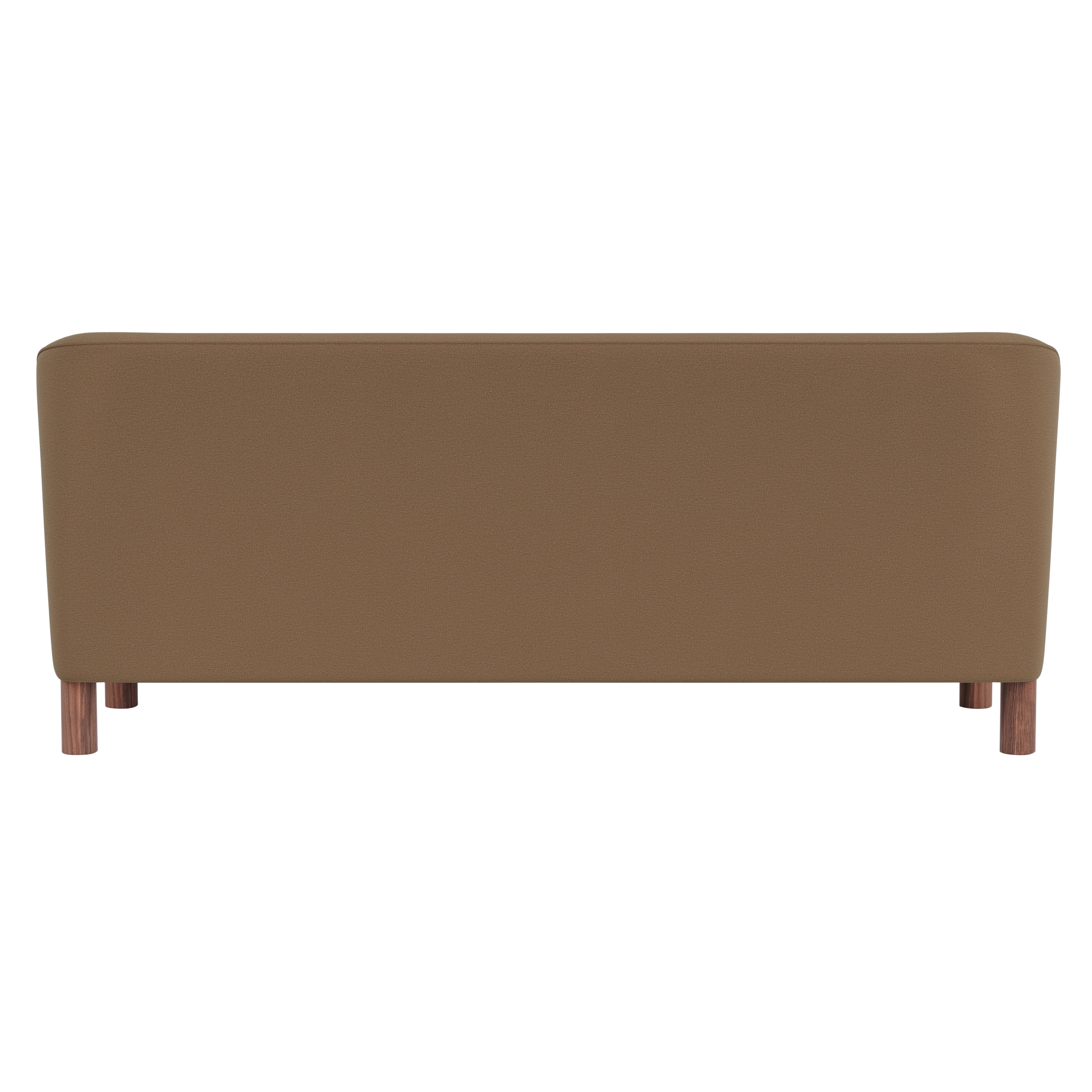 Constance Sofa: Walnut + Grand Mohair 1103