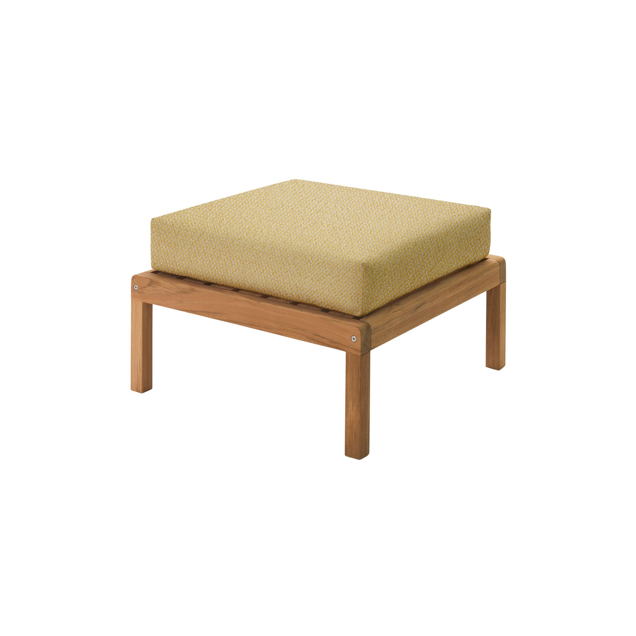 Virkelyst Pouf: Honey Yellow