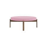 Passage Pouf: Upholstered + Walnut + Vidar 4 0526