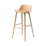 Rely Bar + Counter Lowback Chair: HW123 + HW118 + Bar (HW123) + Beige Sand + Oak