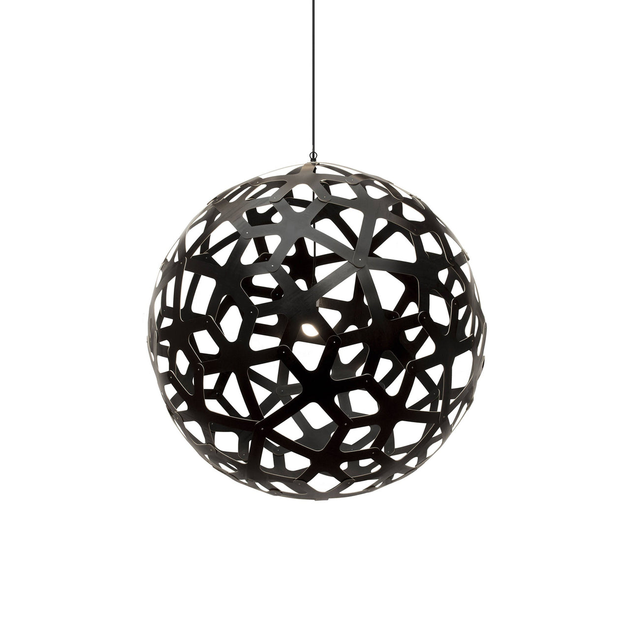 Coral Pendant Light: XX Large + Black + Black