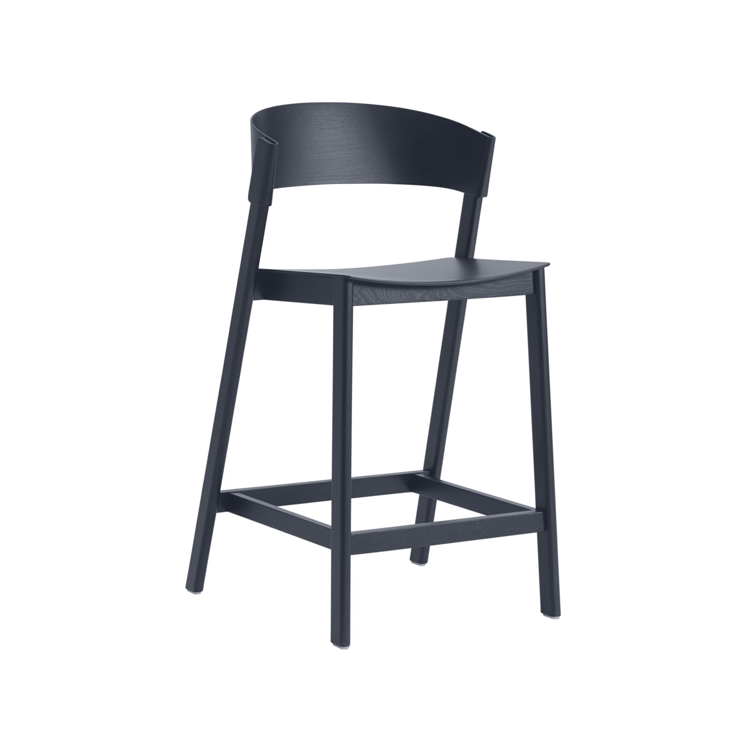 Cover Bar + Counter Stool: Counter + Midnight Blue