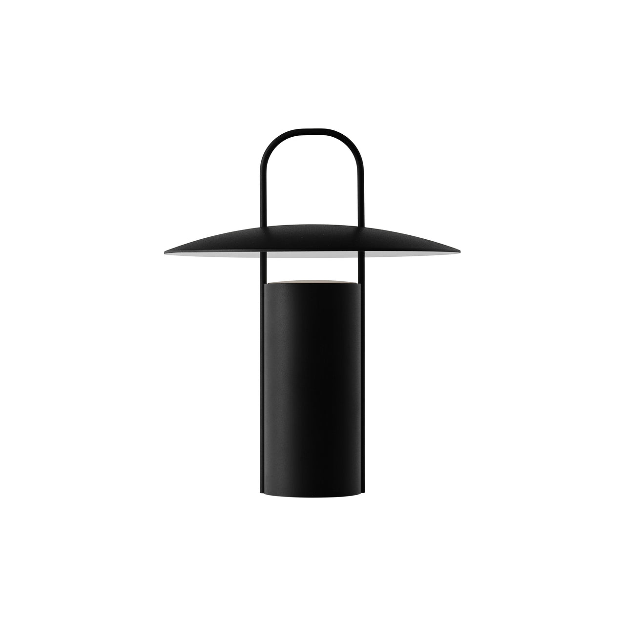 Ray Portable Table Lamp: Black