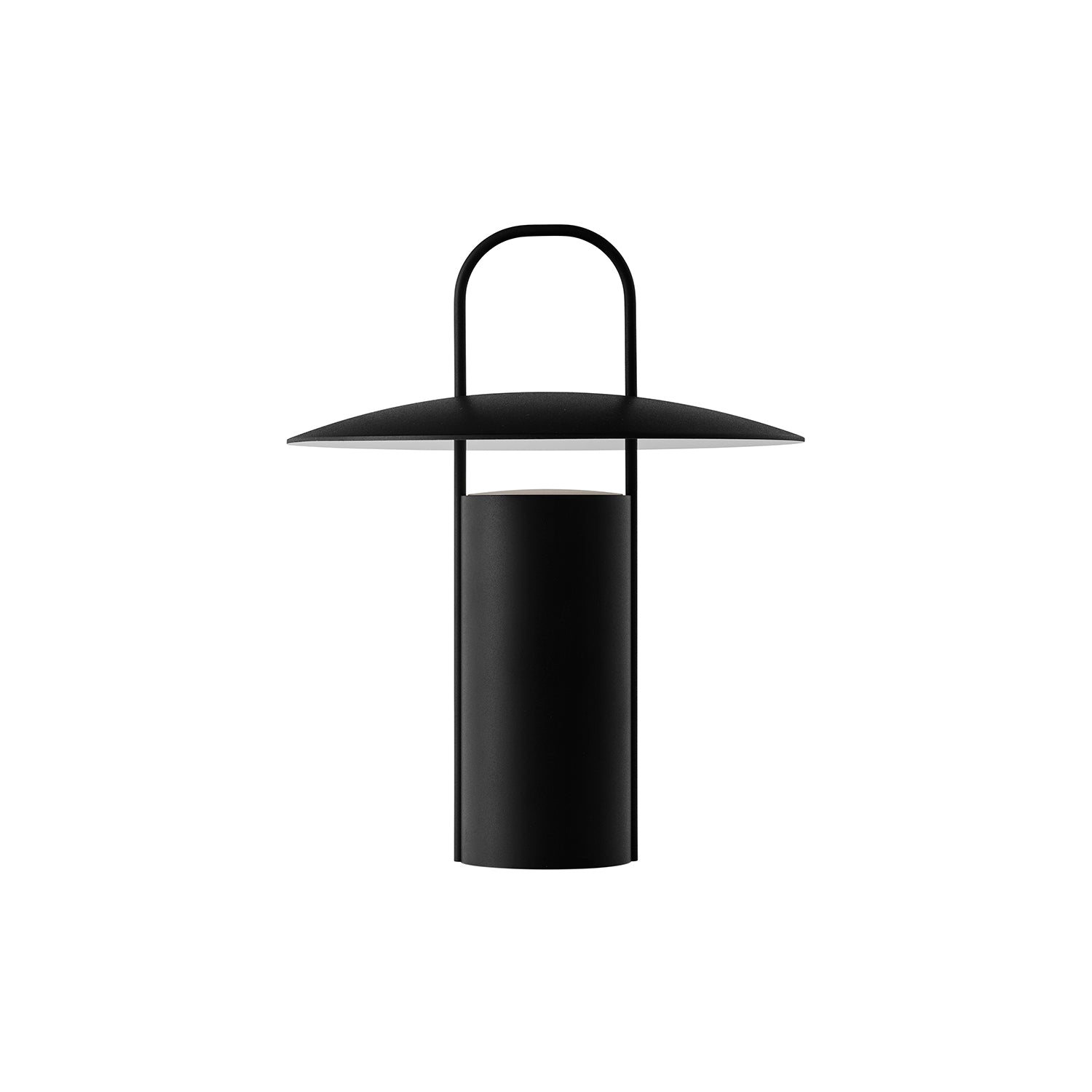 Ray Portable Table Lamp: Black
