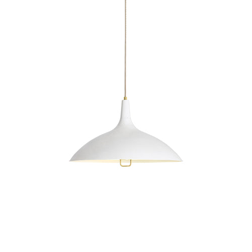 1965 Pendant Lamp: Classic White Semi Matt
