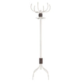 Babe Clothes Hanger: White + Brown