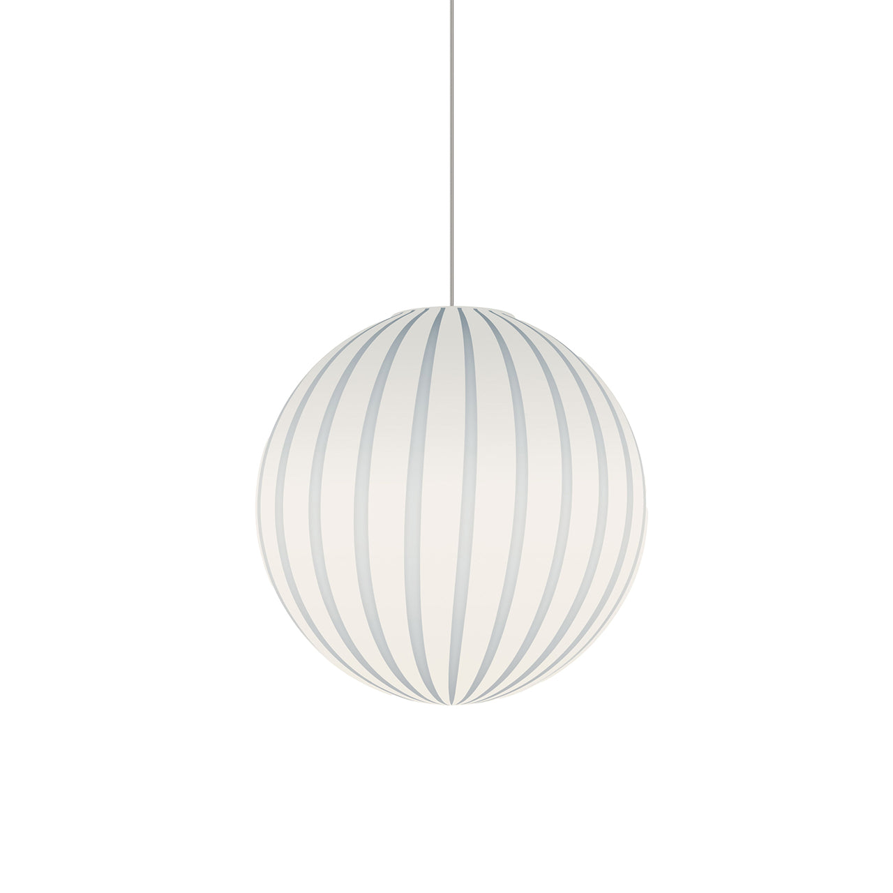 Filigrana Pendant Light: Globe + Blue