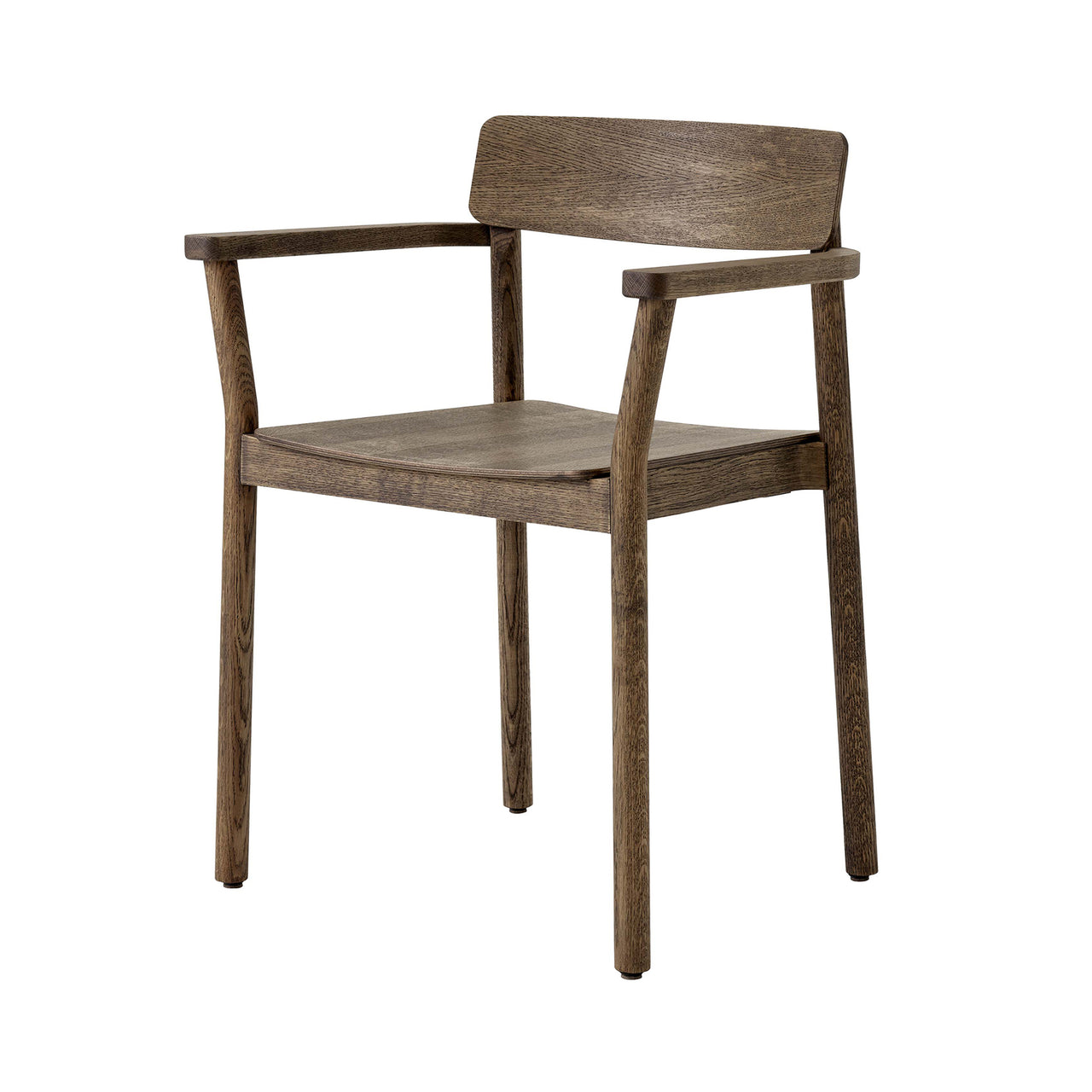 Betty Stacking Armchair TK10: Smoked Oak