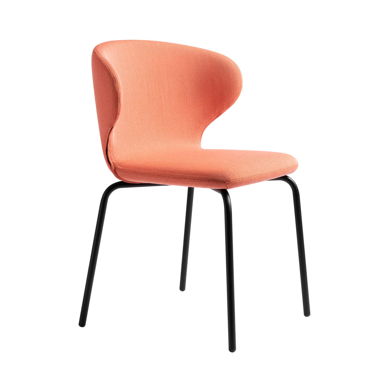 Mula Stacking Side Chair: Black