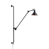 Lampe Gras N°214 Lamp: Black + Copper + Conic