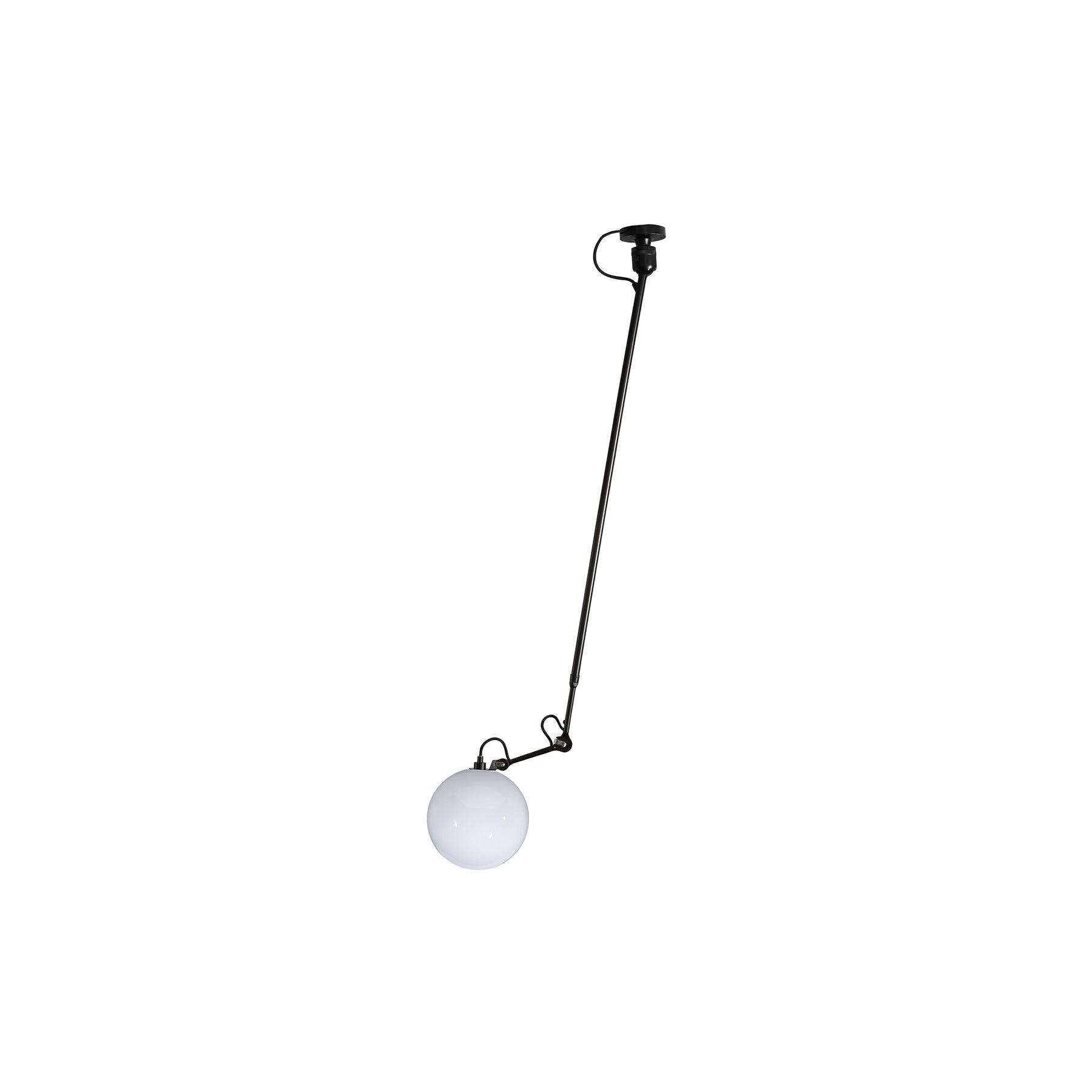 Lampe Gras N° 302 L Ceiling Lamp: Glassball: Large - 98.4