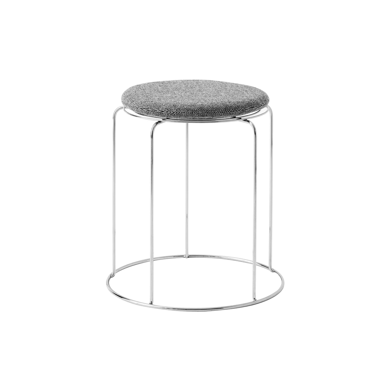 Wire Stool VP11: Upholstery