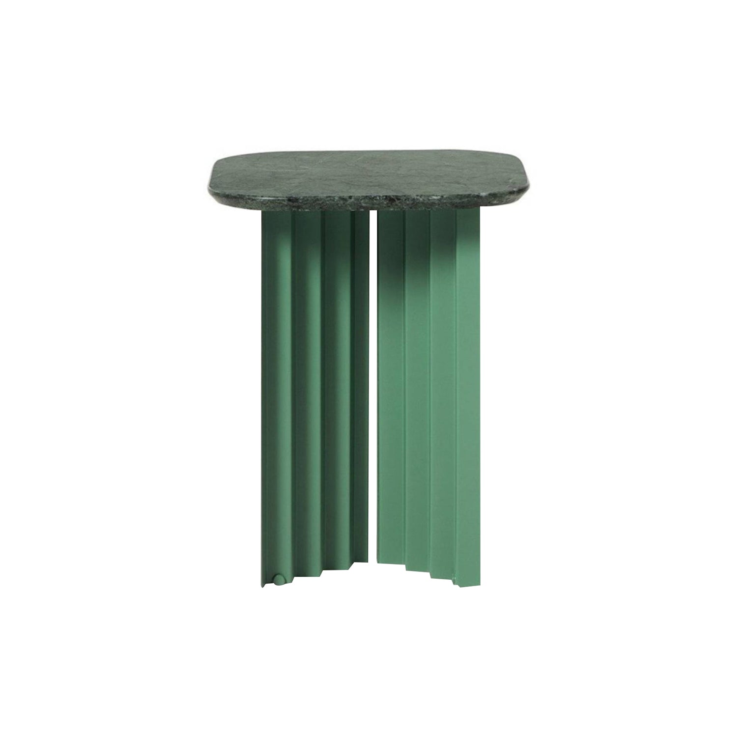 Plec Rectangular Occasional Table: Marble Top + Small - 14.8