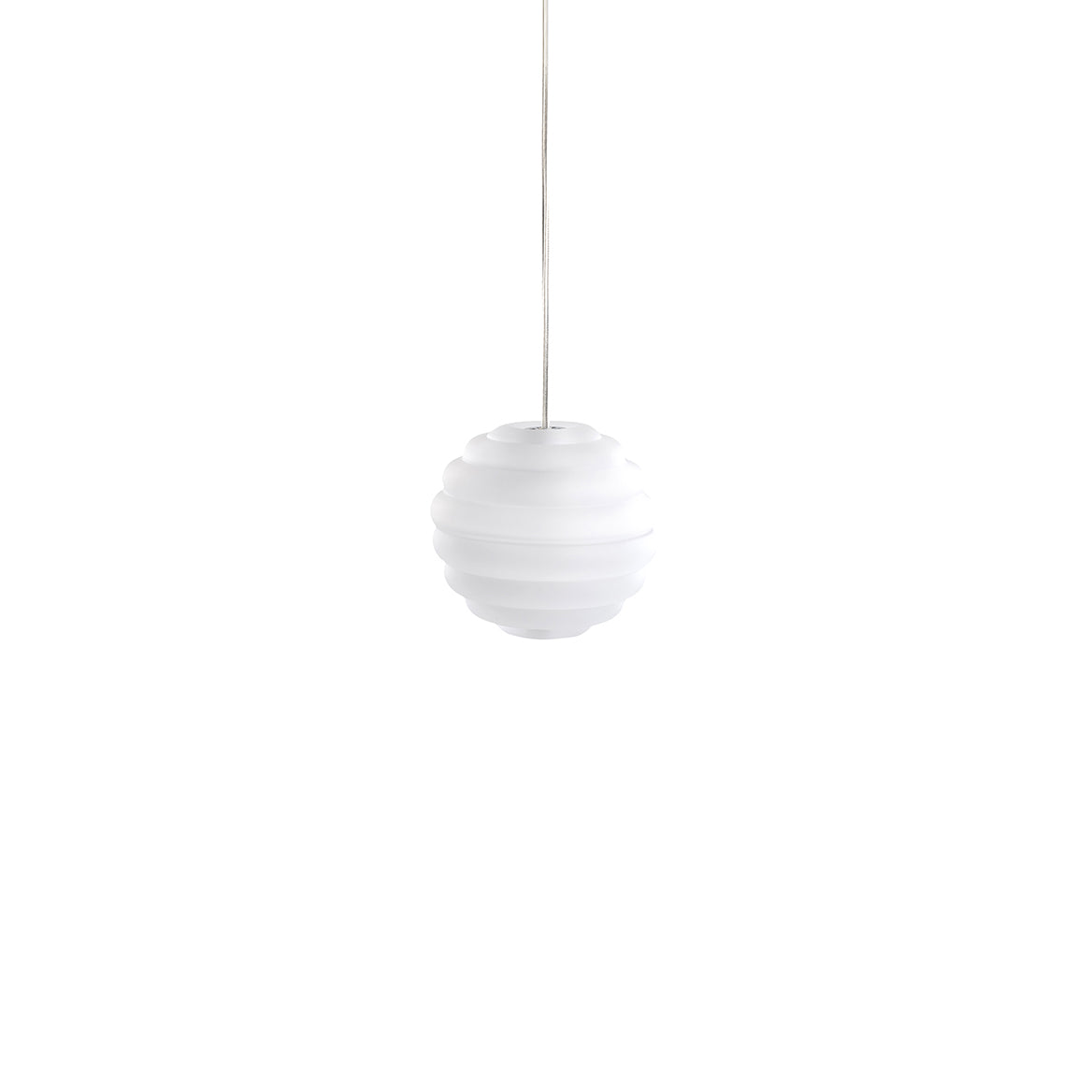 Press Sphere Frosted Pendant: Mini - 5.7