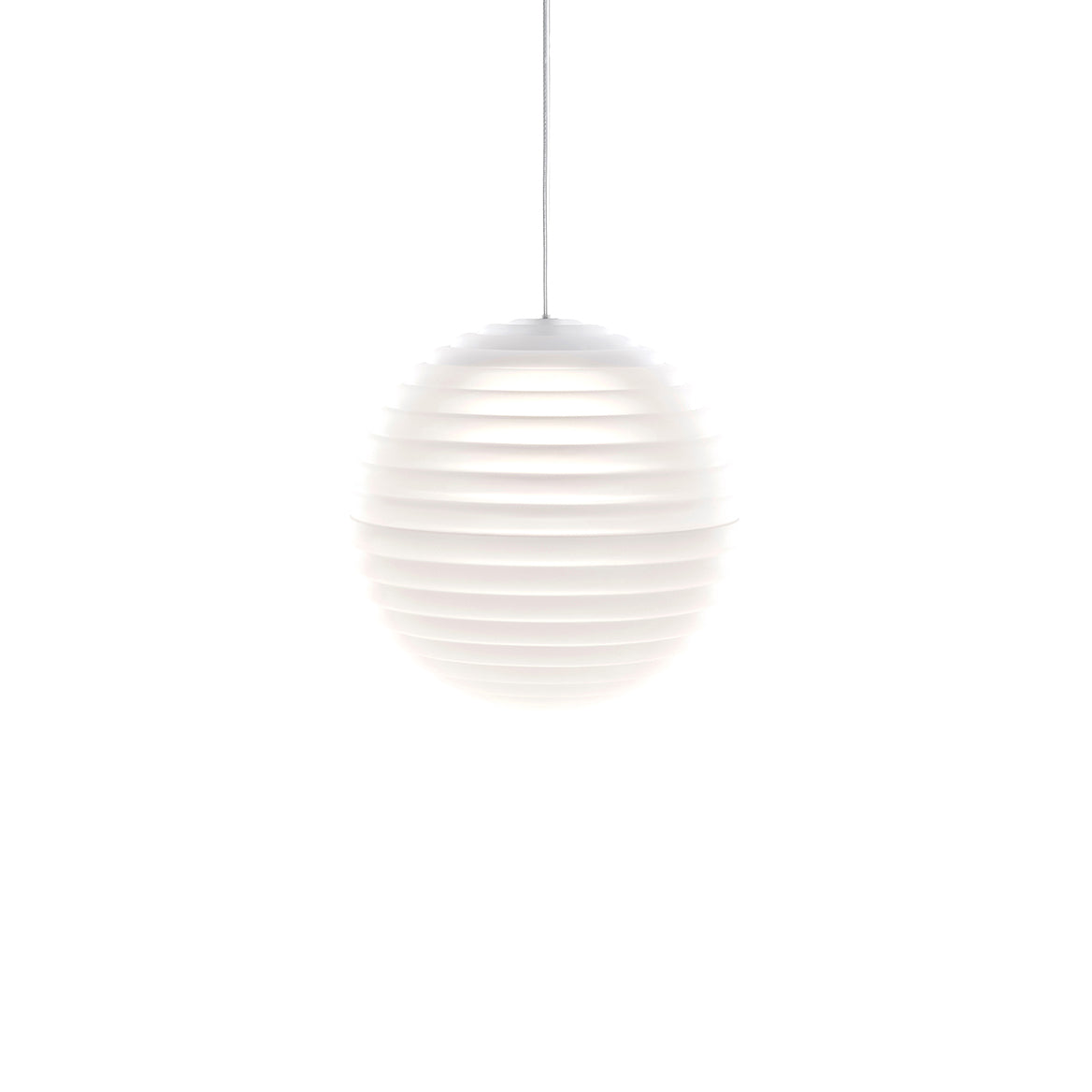 Press Sphere Frosted Pendant: Regular - 11.8