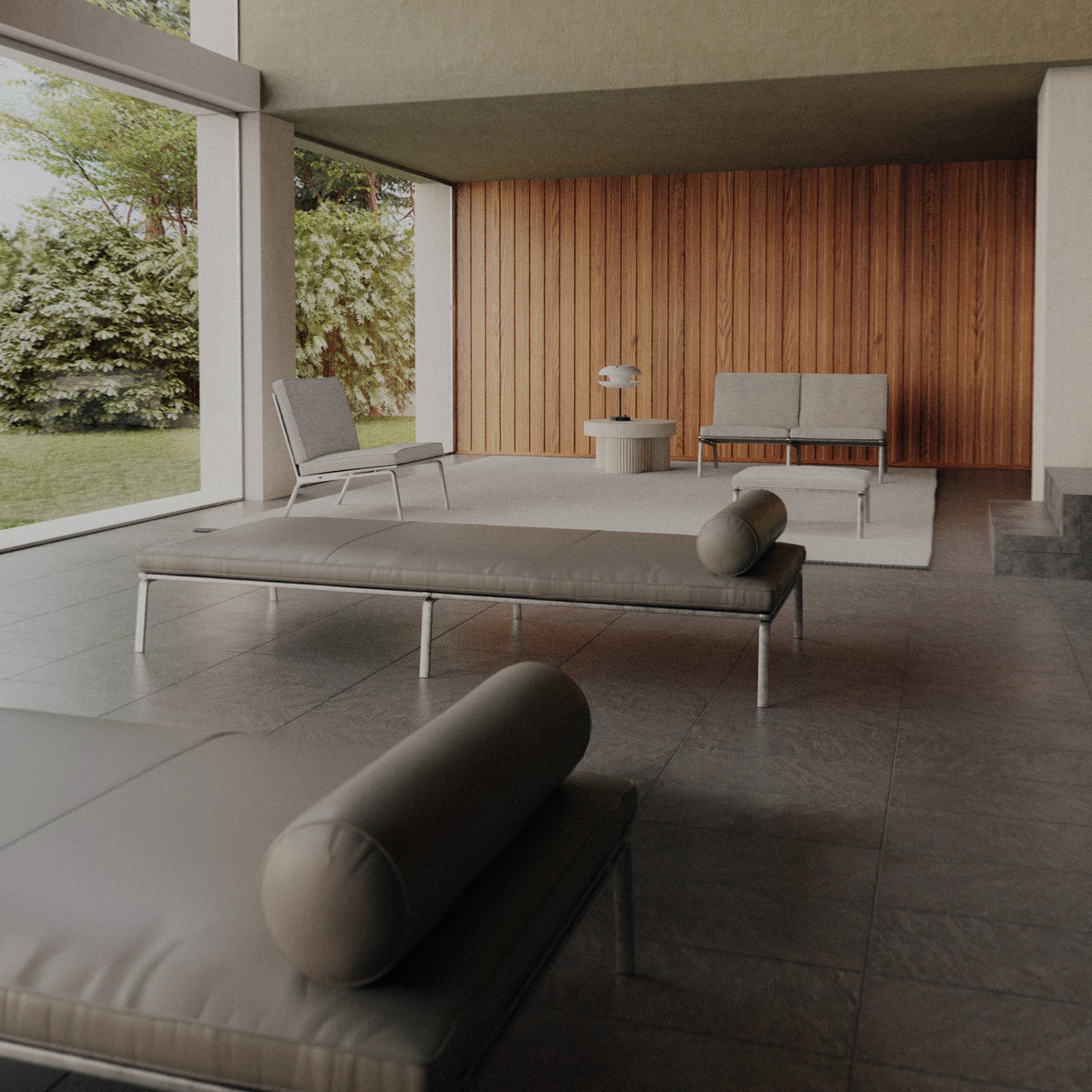 Man Daybed: Upholstered