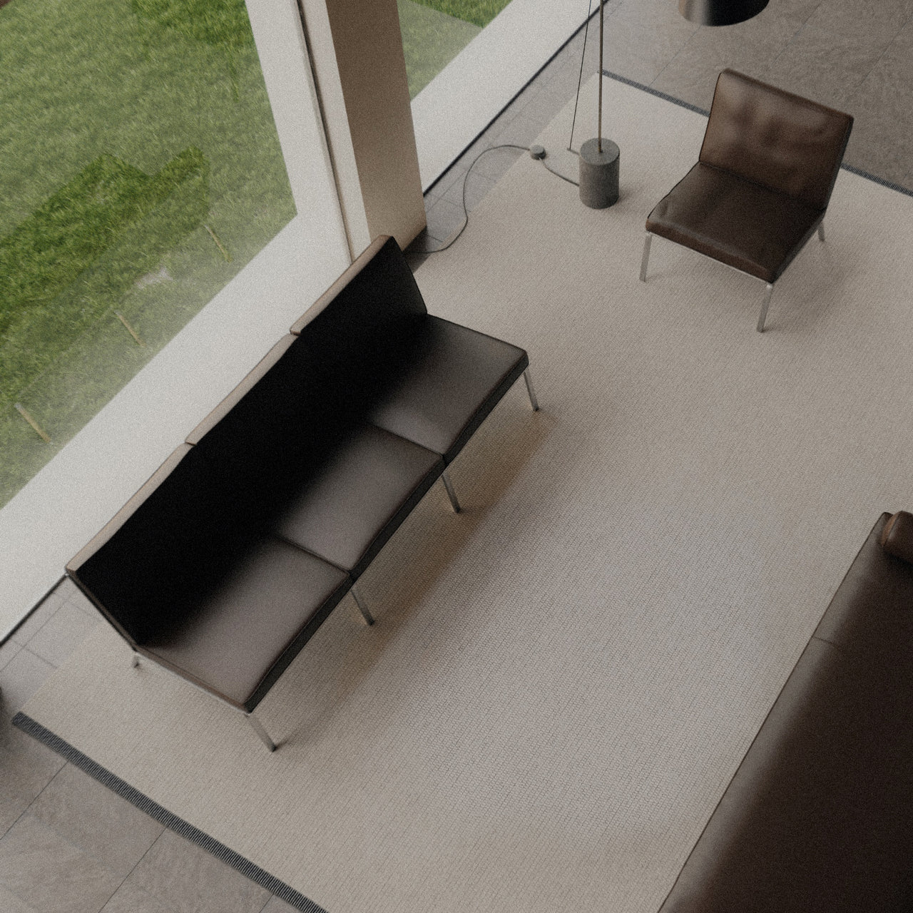 Man Sofa: Upholstered