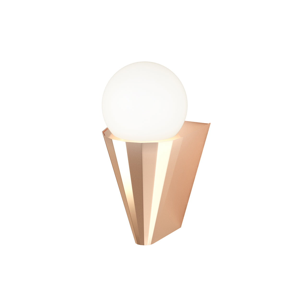 IP Cornet Wall Light: Polished  Copper