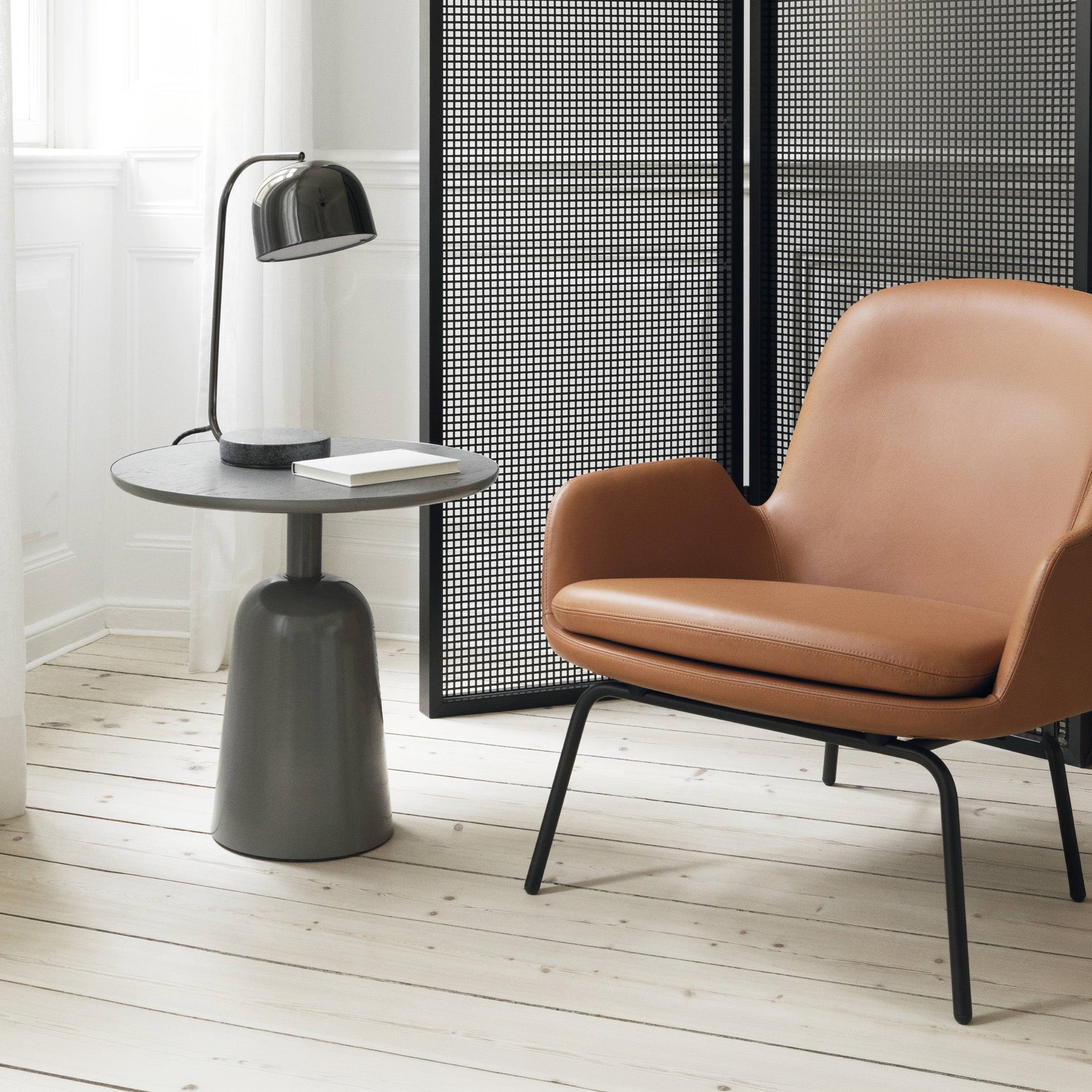Era Lounge Chair: Low + Metal Base